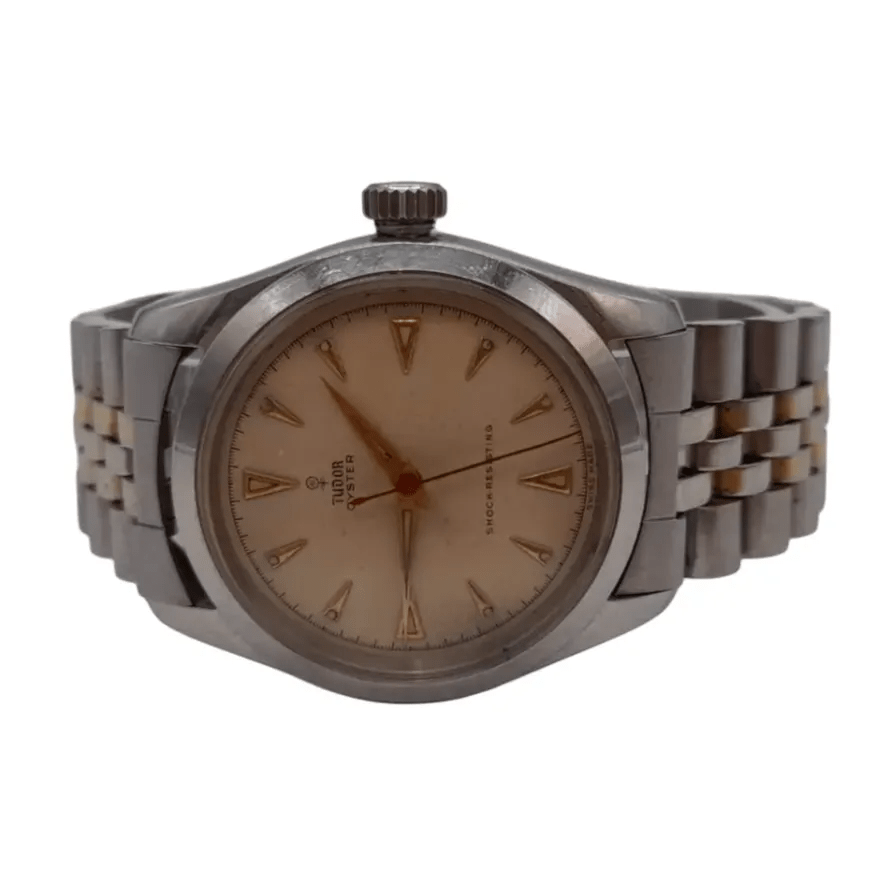 Tudor Oyster 7904 Small Rose 33.5mm 1950s – ETA 1182 Manual – Rare Classic (WL 1341782)