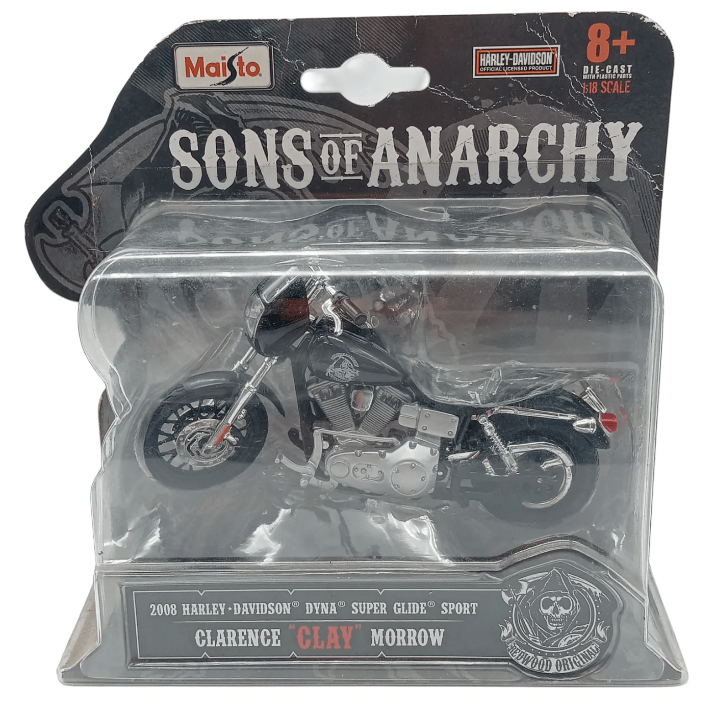 SOA Clarence “Clay” Morrow Bike Figurine – In Box    (WR 1340714)