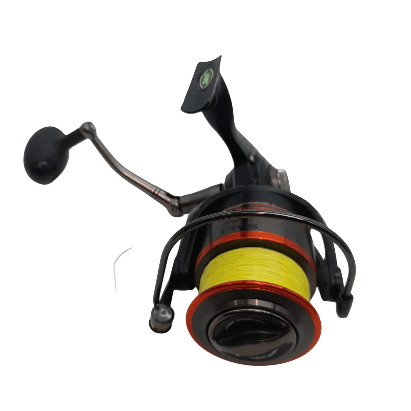 Pflueger Reel – Fishing Salt 080SW Red/Silver/Black with Yellow Line (WR)