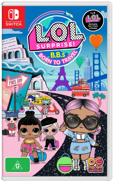 LOL Surprise B.B.s Born To Travel Nintendo Switch Game – Good Condition With Case