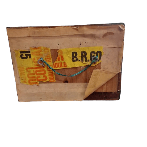 Cooper Designed Ship Picture on Wood Flower Image Design