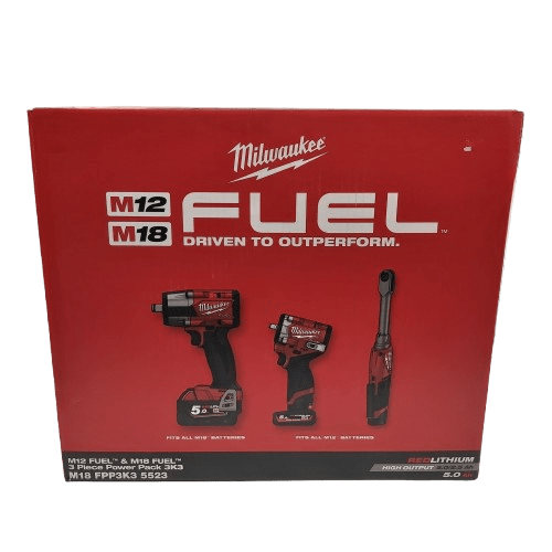 Milwaukee Tool Kit (FPP3K3 5523) 3 Piece Power Pack (CT)