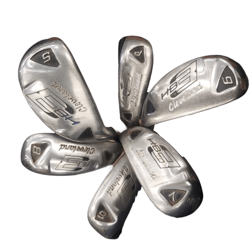 Cleveland HB3 Golf Clubs Irons Action Ultralite 65g Graphite Shaft. 4,5,6,7,8,9 and P Pick Up Only (NA 1303163)