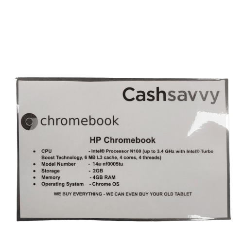 Hp Chromebook Laptop 14A-NF0005TU With Charger
