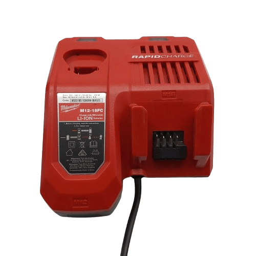 Milwaukee 12V/18V 4.5/6.0Ah Multi Voltage Rapid Charger – M12-18FC (WR 1349598)