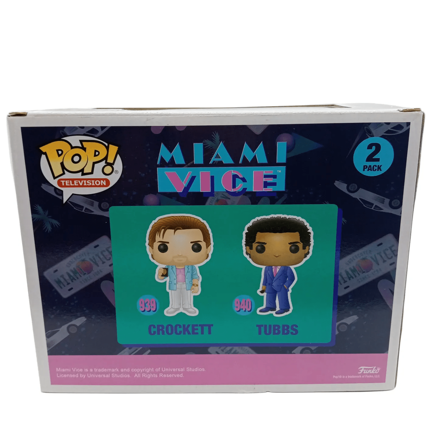 Pop Funko Figurine 2 Pack: Miami Vice – Crockett & Tubbs (WR 1343597)