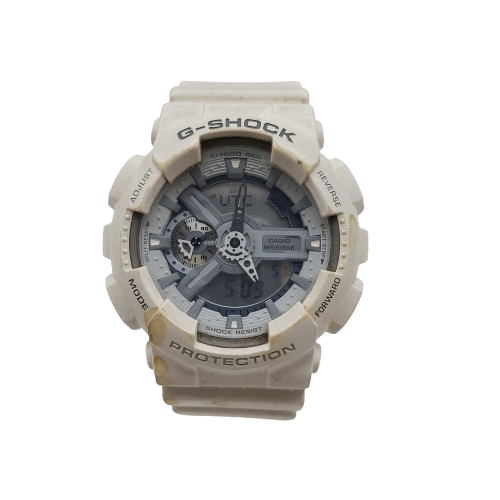 Unisex Casio GShock Watch White * Stains – (WR-1339018)