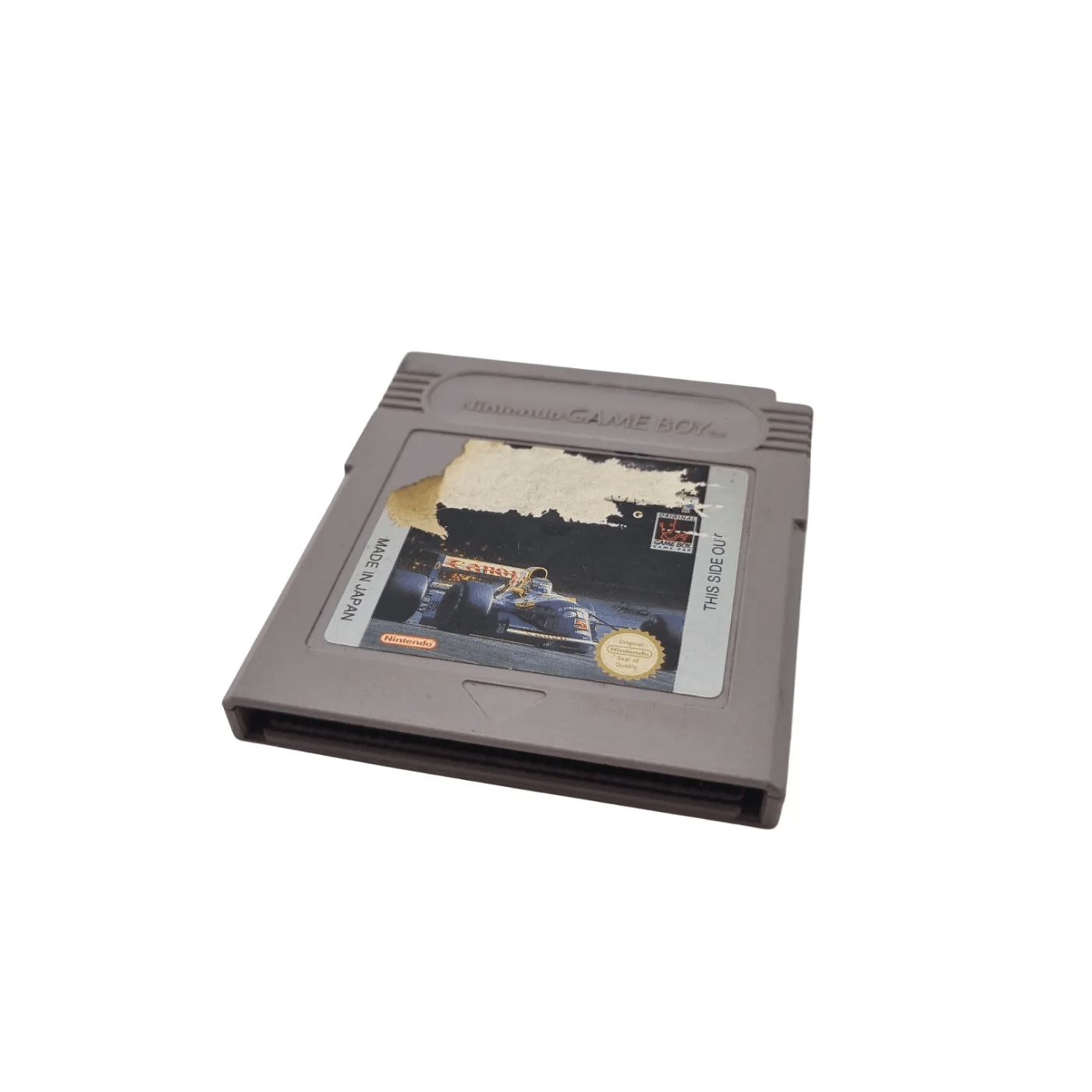 Game Boy Original Game: Nigel Mansell’s World Championship Racing