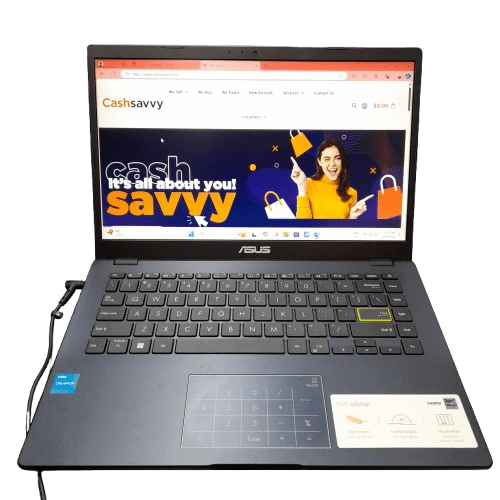 Asus 14″ Vivobook Go Celeron/4/128GB Laptop & Charger
