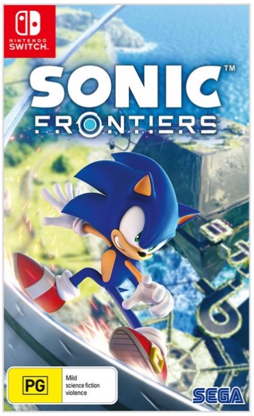 Sonic Frontiers Nintendo Switch Game Very Good With Manual