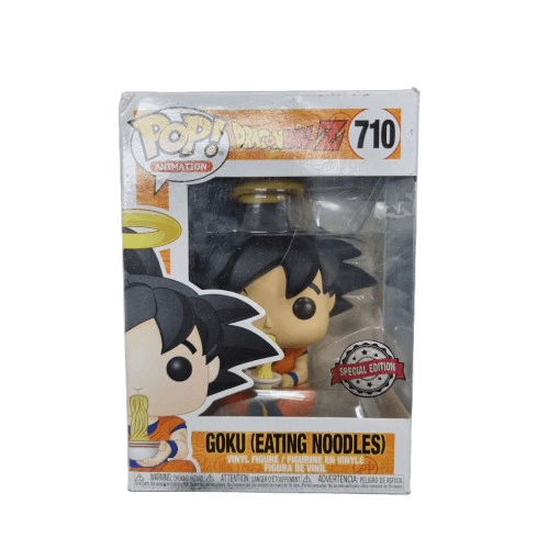 Funko POP Dragon Ball Z Goku (Eating Noodles) #710 Vinyl Figure