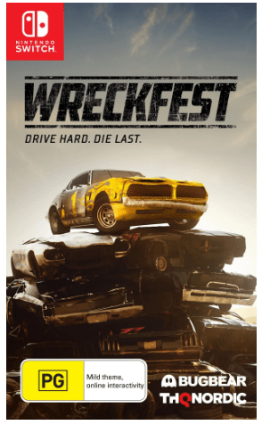 Wreckfest Nintendo Switch – Game Cartridge Only