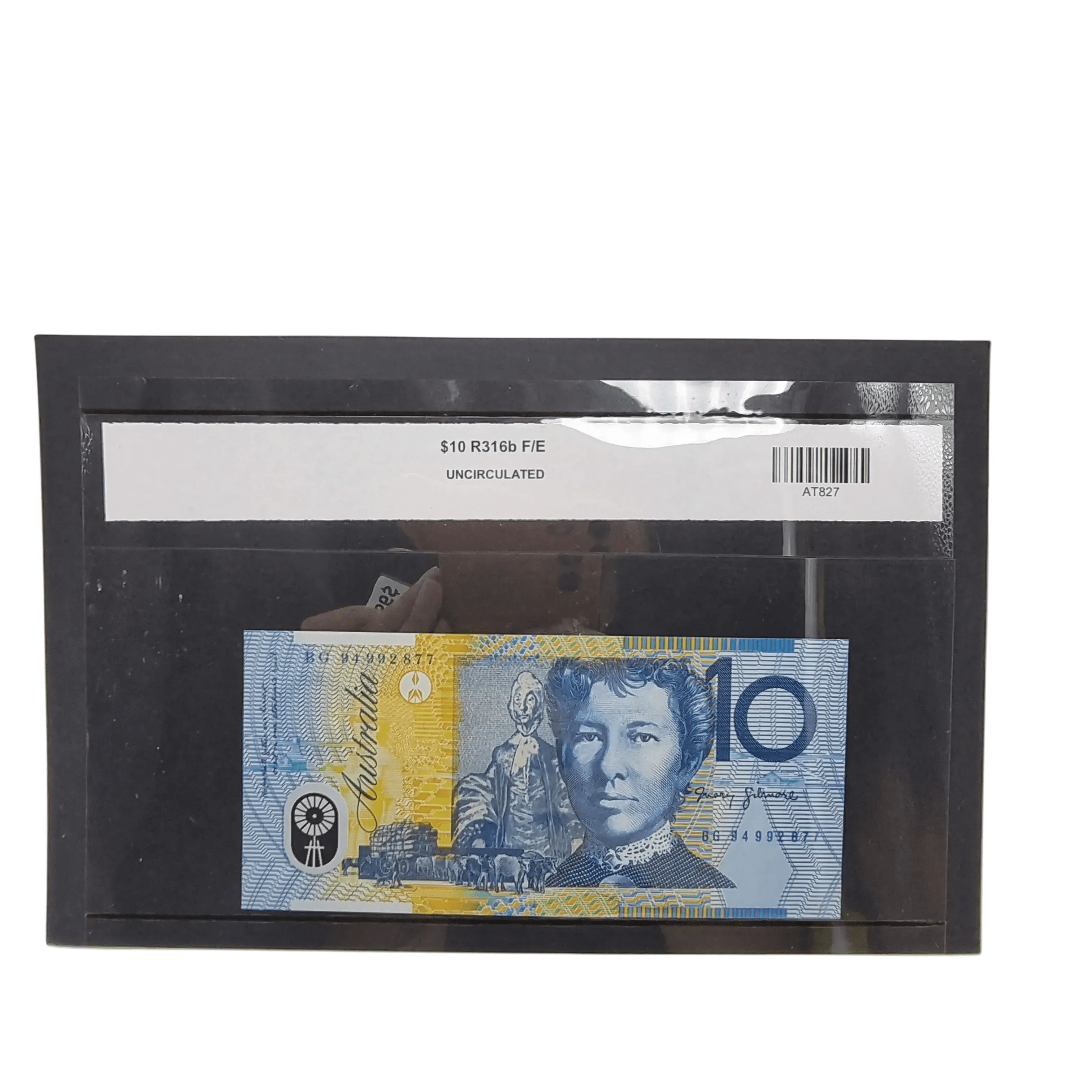 Australia $10 R316b Fraser/Evans Uncirculated Banknote
