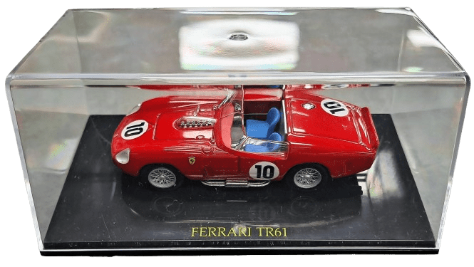Ferrari TR61 Collectable Model Car 1:64 Scale with Case