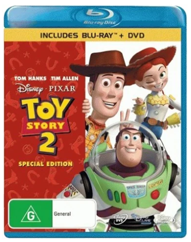 Toy Story 2 Special Edition Blu Ray + DVD – Very Good Condition