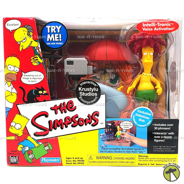 The Simpsons Krustylu Studios Interactive Environment 2000 Playmates