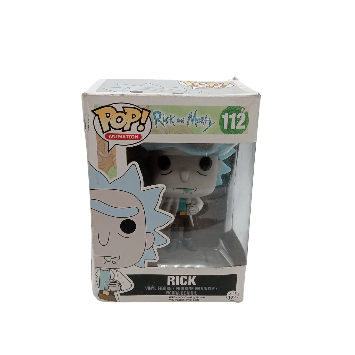 Rick and Morty Funko Pop! Vinyl – Rick (White) (WR 1342957)