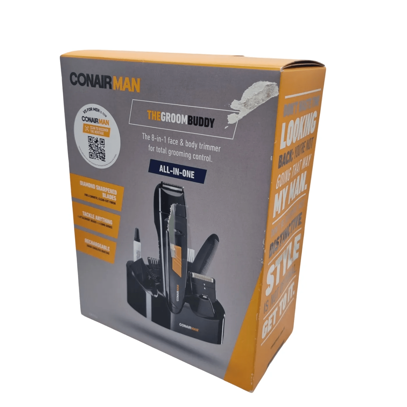 ConairMan The Groom Buddy All-In-One Shaver Kit *Sealed*