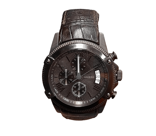 Guess W18543G1 Men’s Hybrid Leather Watch No Box