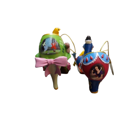 DISNEY Bradford Exchange Once Upon a Slipper #17 – Aurora and Snow White – (LN)