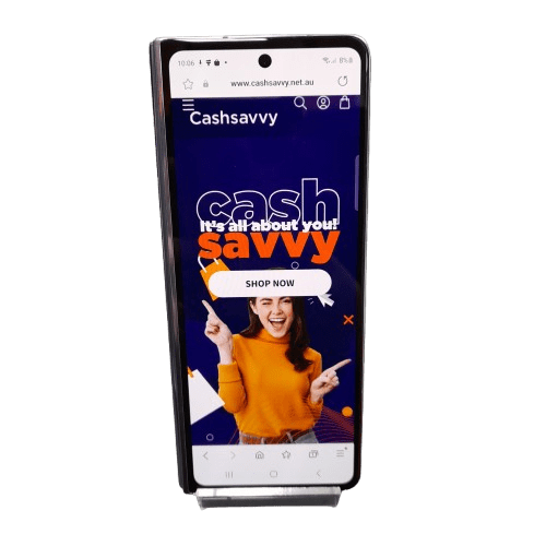 Samsung Z Fold5 SM-F946B 256GB Icy Blue Unlocked Mobile Phone with Box (JN)