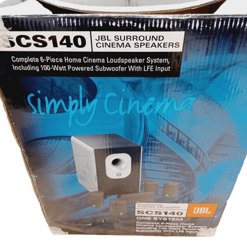 JBL Surround Cinema Speakers SCS14OKK/230 -Local Pick up Only