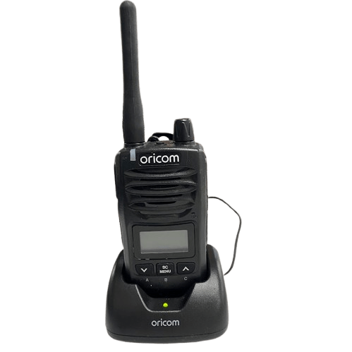 Oricom DTX600 Waterproof IP67 5W Handheld UHF CB Radio – Black (NG1351868)