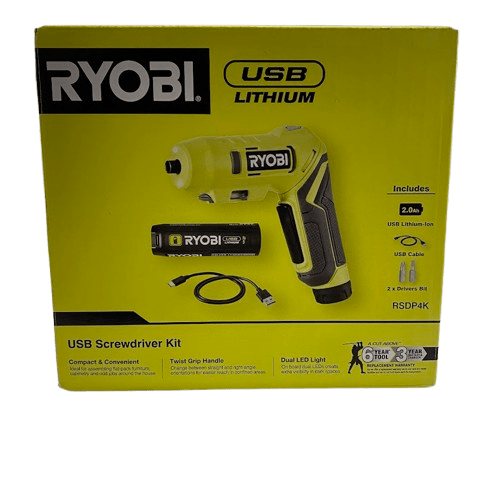 Ryobi USB Lithium Screwdriver Kit – Like New In Box (NG)