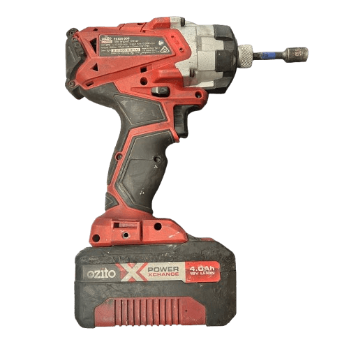 Ozito PXIDS-300 Impact Driver With 4.0Ah Battery (MK)