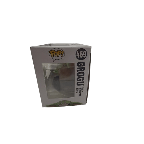 Funko! POP VINYL 469 Star Wars Grogu With Chowder Squid In Box