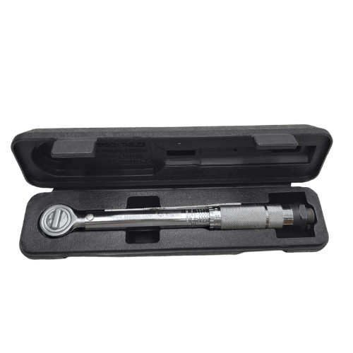 Torqpoint Industries Torque Wrench 3/8IN Silver With Case + Conversion Guide (NA 1352821)