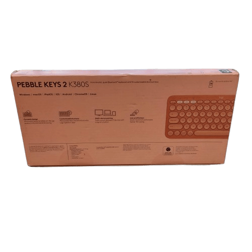 Logitech Keyboard Pebble Keys 2 K380s Pink (MR 1344842)