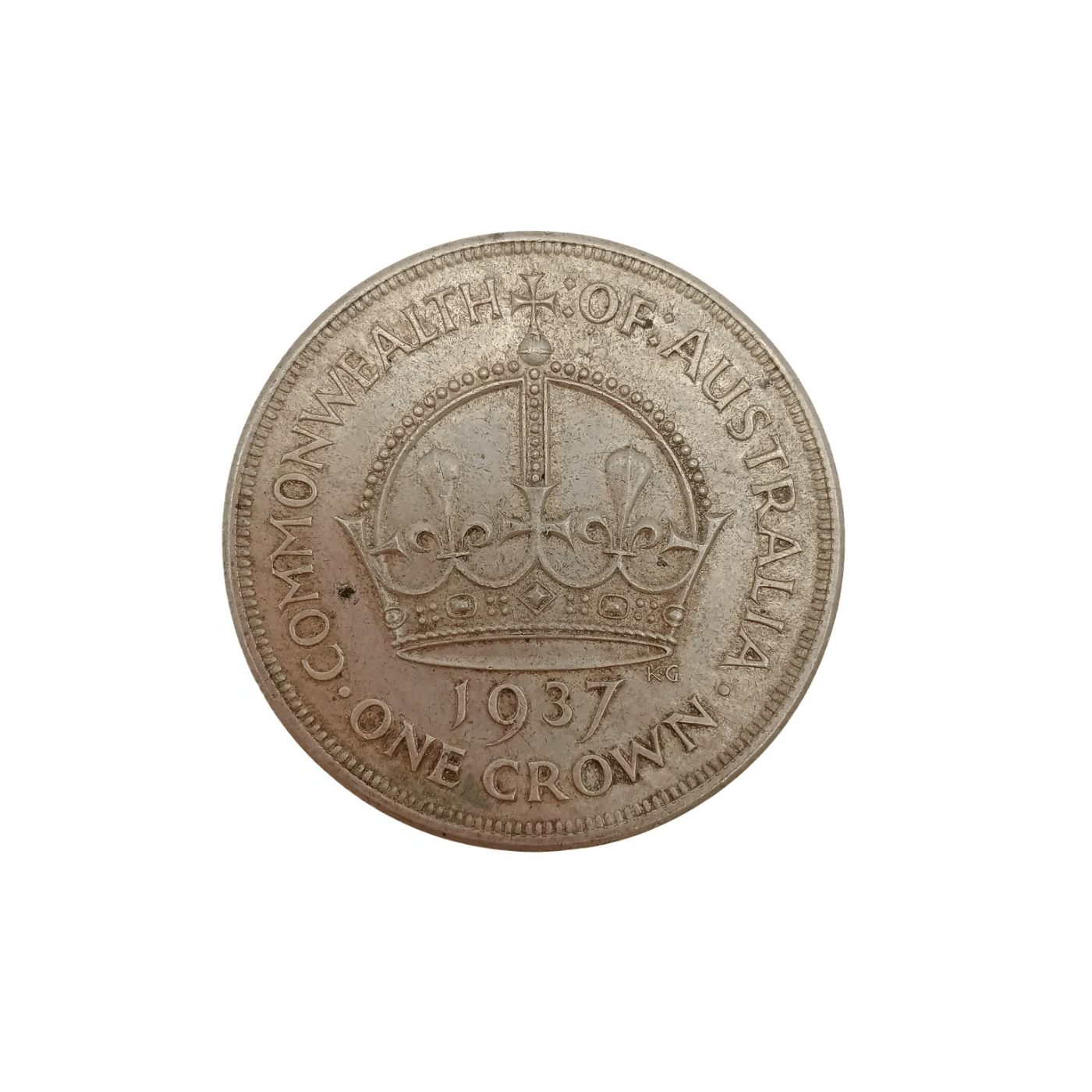 1937 Crown Coin – Uncirculated – Australian Silver Predecimal George VI