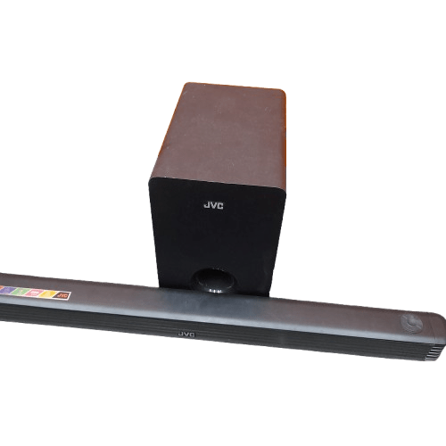JVC Soundbar TH-N239BA Black With Subwoofer And Power Cords **Pick Up Only**