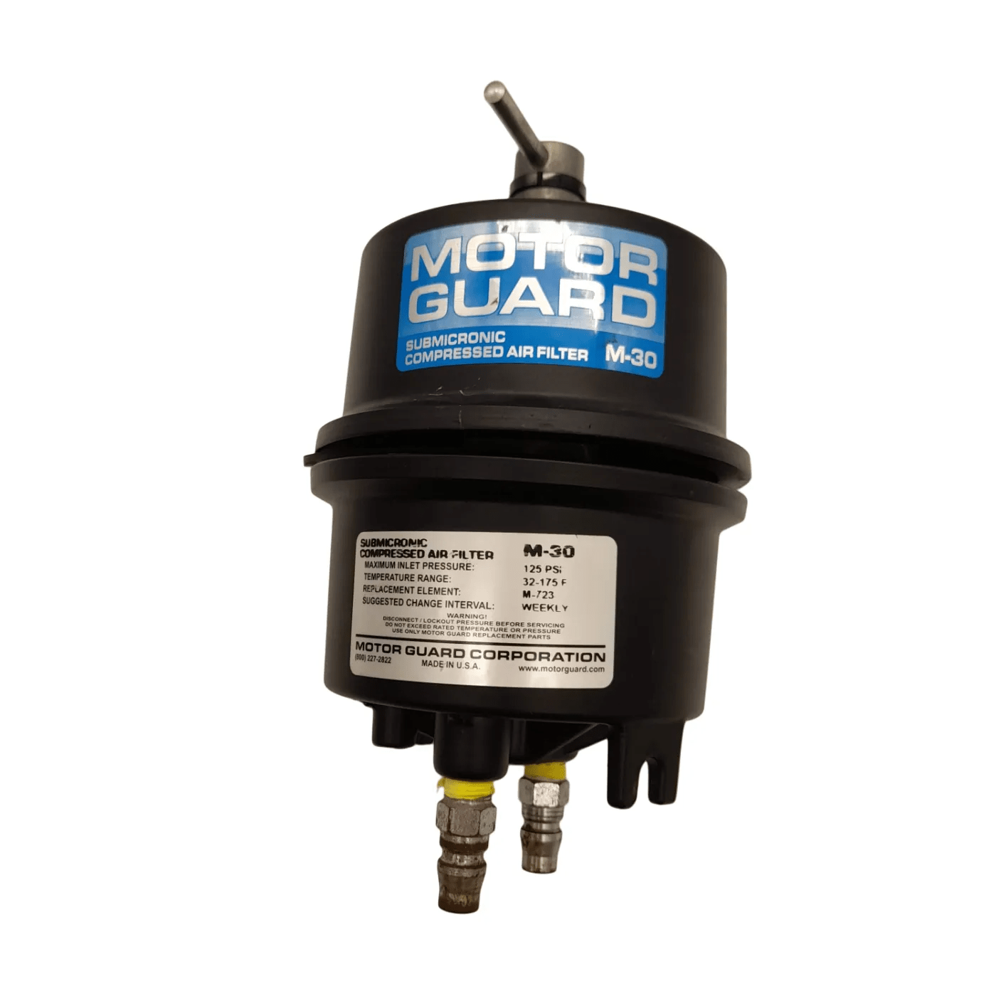 Motor Guard M-30 Submicronic Compressed Air Filter 1/4 NPT (WL 1356609)