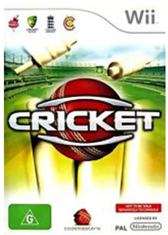 Cricket Nintendo Wii Game – Acceptable With Manual