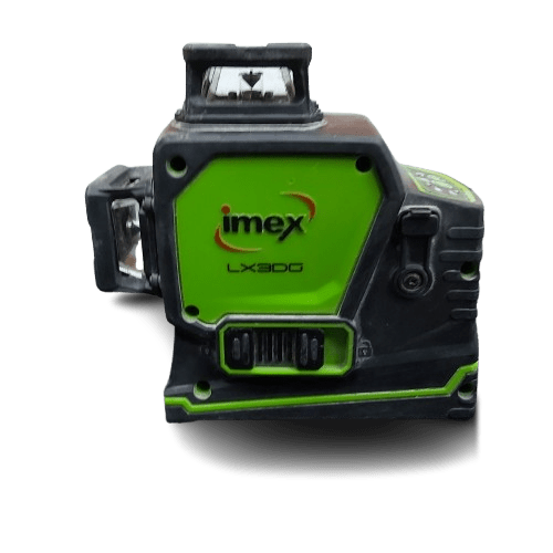 Imex LX3DG Green Beam 3-Dimension Multi-Line Laser Level Kit With Case