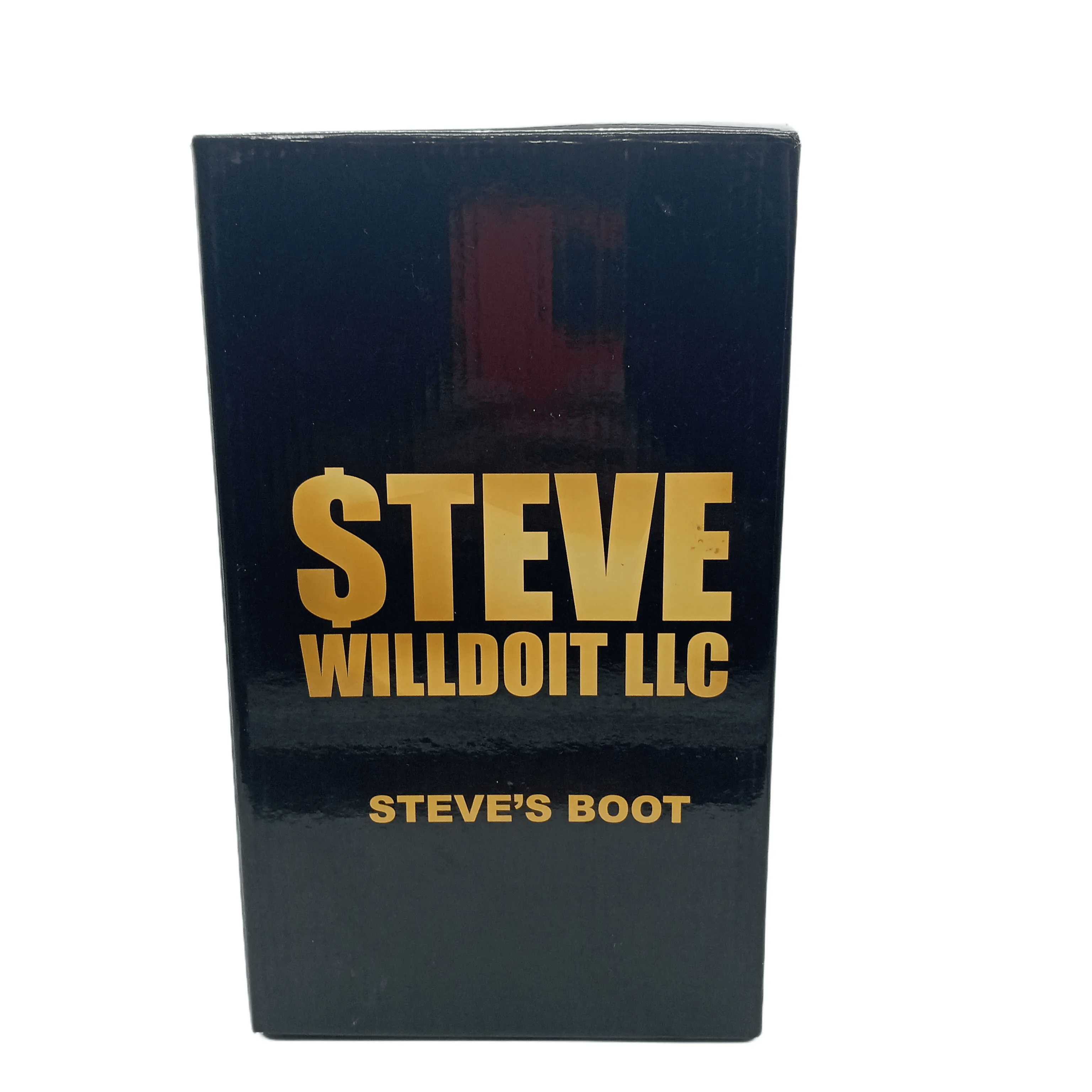 LLC Steve Will Do It Glass with Box