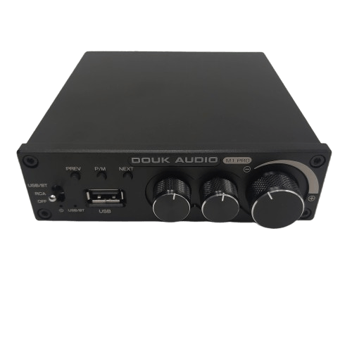 Douk Audio M1PRO Bluetooth 5.0 Digital Amplifier Receiver USB Player SUB Amp