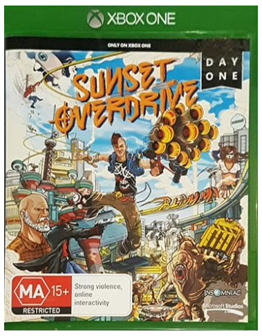 Sunset Overdrive Xbox One Good Condition No Manual