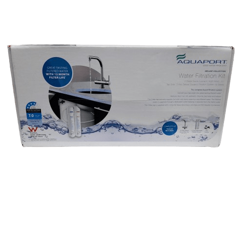 Aquaport AQP-FKM2-3S1 Chrome Curved 3 Way Filtered Water Mixer Like New