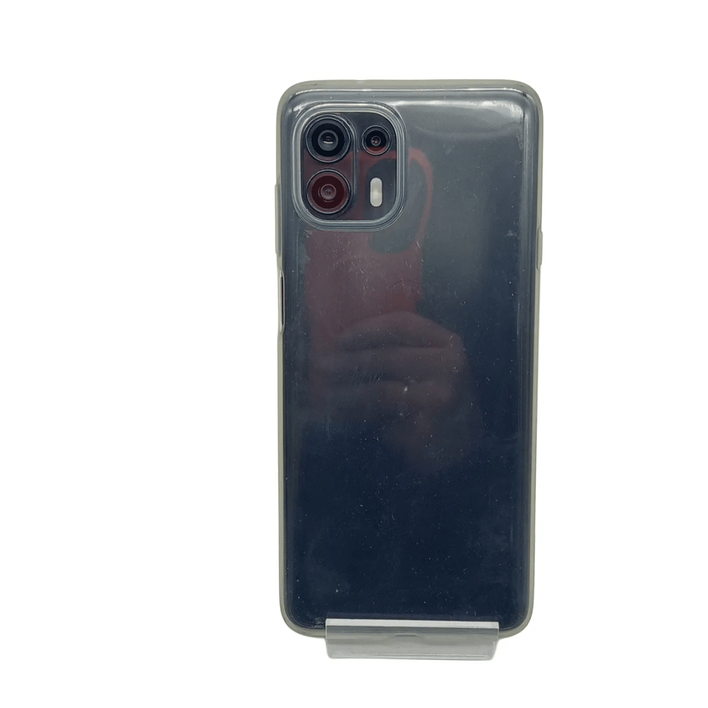 Motorola Edge 20 Fusion – 128GB – Black (XT2139-2) with Clear Cover (WR 1340686)