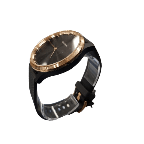 Garmin 43mm Vivomove HR Sport S/M Smartwatch – Rose Gold/Black