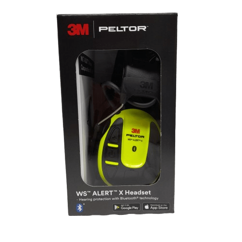 3M Peltor WS Alert X Bluetooth Protective Headset in Box Like New