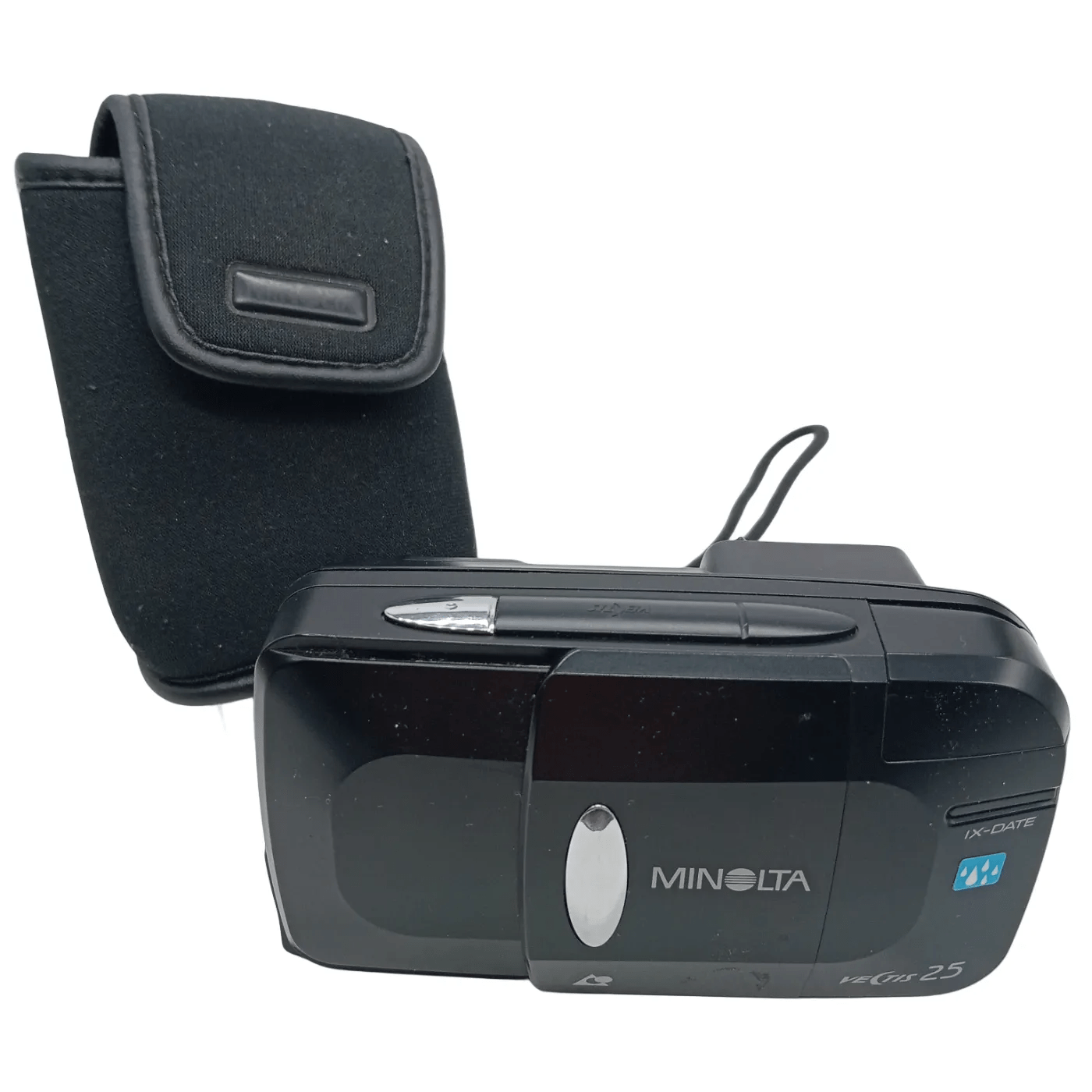 Minolta Vectis 25 APS Film Camera – Black with Case (WR 1353306)