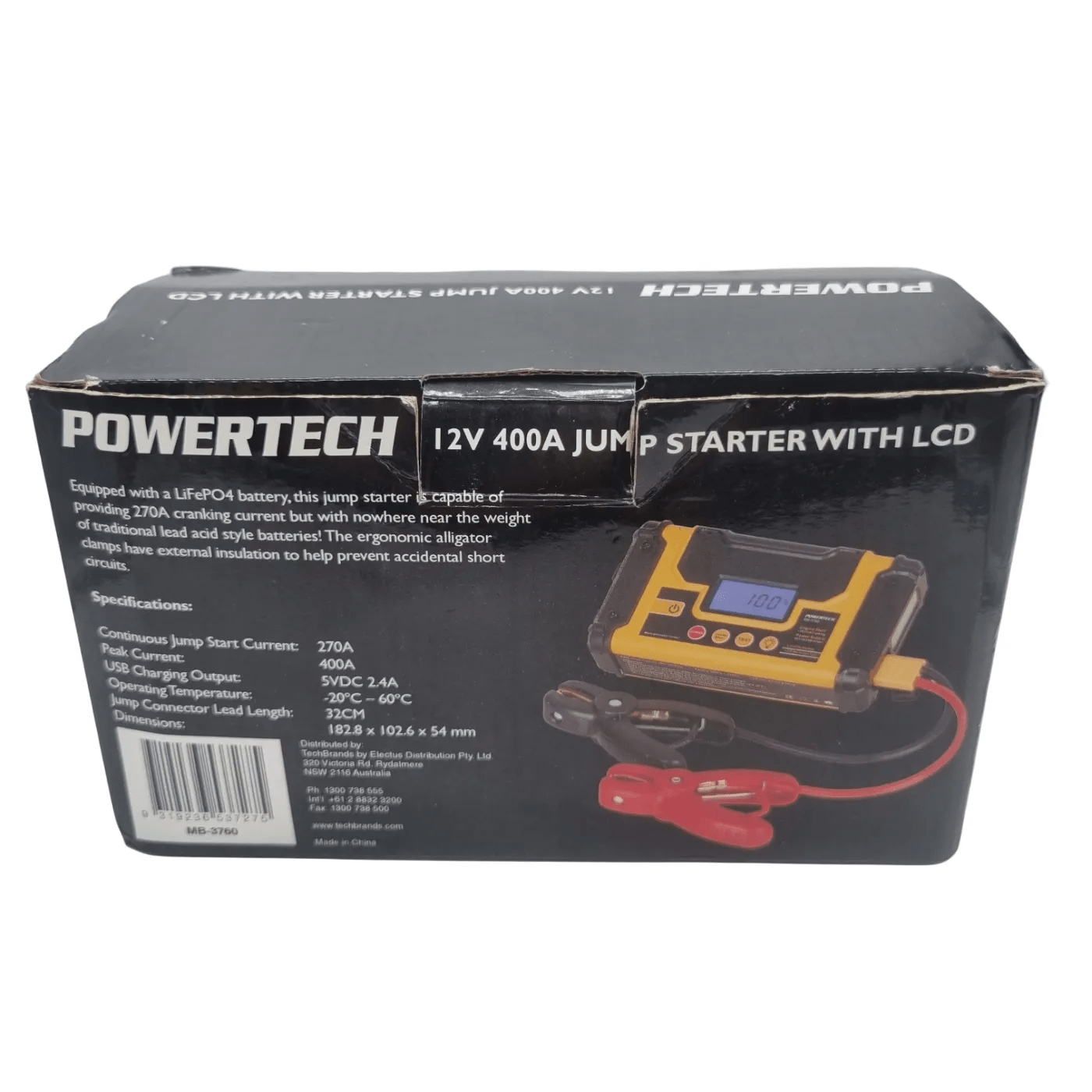 PowerTech Jump Starter MB-3760 In Box (WR1335291)