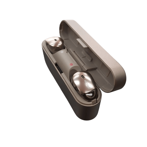 Sony Wireless Earbuds WF-1000X True Wireless Noise Cancelling Headphones, Gold, Good Condition, In Case