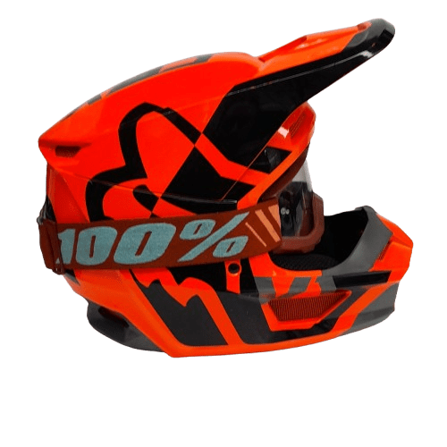 Fox V1 ST-185 Youth Racing Helmet Size L