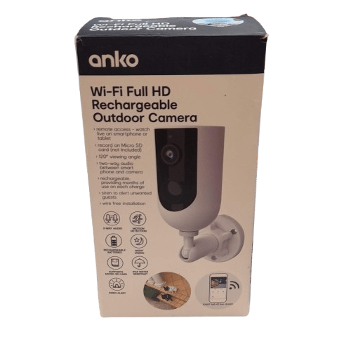 Smart Wi-fi Full HD Rechargeable Outdoor Camera Like New In Box