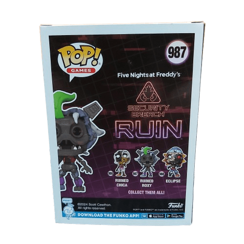 Funko Pop Five Nights At Freddy Ruined Roxy Number 987 Good Condition (Cp1344587)